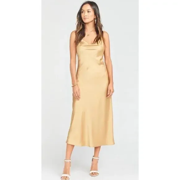 Show Me Your MuMu | Dresses | Show Me Your Mumu Gold Cowl Neck Slip Dress | Poshmark Show Me Your MuMu | Dresses | Show Me Your Mumu Gold Cowl Neck Slip Dress | Poshmark
